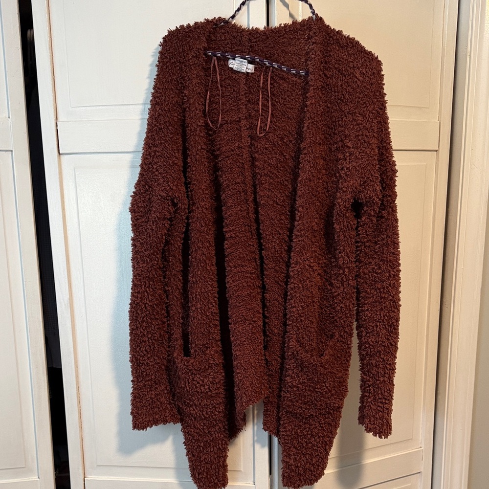 Cozy Open-Front Women Sweater